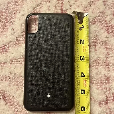 MONTBLANC Sartorial Black Hard Phone Case For Apple IPhone X. Used. • $22