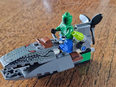 £35 • Buy LEGO® Killer Croc Batman Minifig With Swamp Rider - RARE Set 7780 From 2006