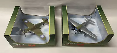 Hasbro GI Joe 1/72 Scale Fighters Of WWII P-51D Mustang And  P-40B Kittyhawk • $29.98