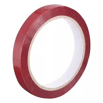 Transfer Tamper Evident Security Packing Tape 9/16 Inch X 55 Yards X 2 Mil Red • £12.24