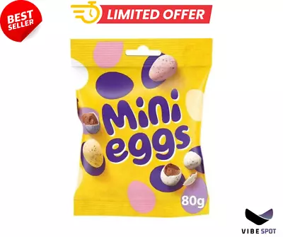 Cadbury Mini Eggs Bag Sharing Bag Easter Gift 80g UK • £5.05