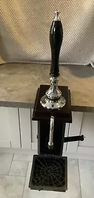 Traditional Hand Pull Beer Pump Engine Ale Tap CROME Home Bar • £99.99
