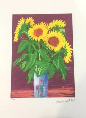 David Hockney - Signed And Numbered Lithograph (Edition Of 200) - Original • £155.98