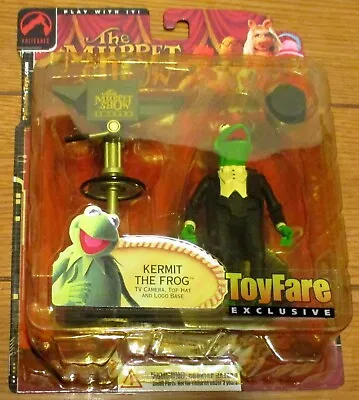 The Muppet Show 25 Years  Kermit The Frog   2002 Toyfare Action Figure  SEALED • $30