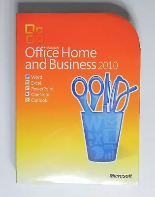 Genuine Factory SEALED Microsoft Office Home And Business 2010 • $150