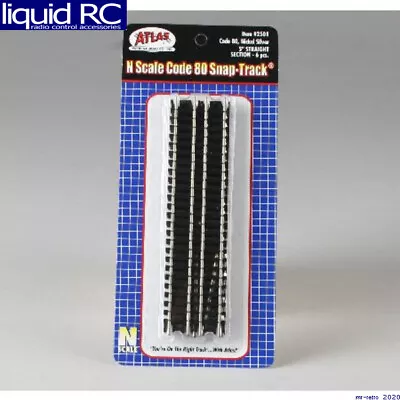 Atlas Trains 2501 N Code 80 5 Straight (6) • $9.44