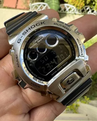 Limited 25th Anniversary Edition Metal Bezel Casio G-Shock GM-6900 New Battery • $79.99