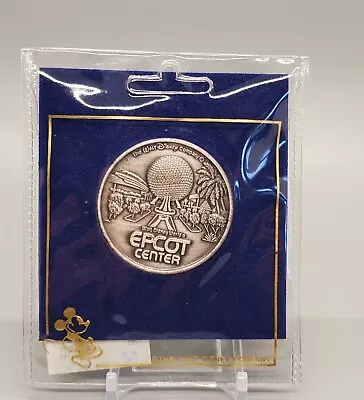 1980s Epcot Center Souvenir Coin Medallion Walt Disney World Spaceship Earth • $9.99