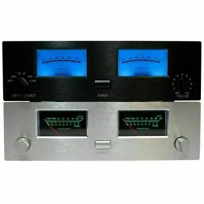2X TN-90A VU Meter Head DB Level Audio Meter Chassis Power Amplifier W/Backlight • $40
