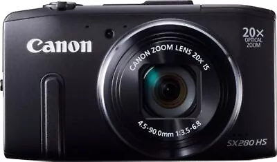 USED Canon Digital Camera Power Shot SX280HS Approx. 12.1 Megapixels 20x Optical • $446.57