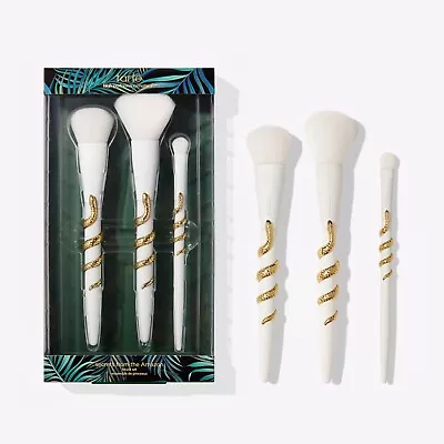 Tarte White And Gold Makeup Brushes Eyeshadow Brush Blush Brush Snake Brand New  • $59