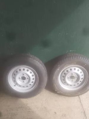 165 R13 C 4x100mm Trailer Tyres X 2 • $342.25