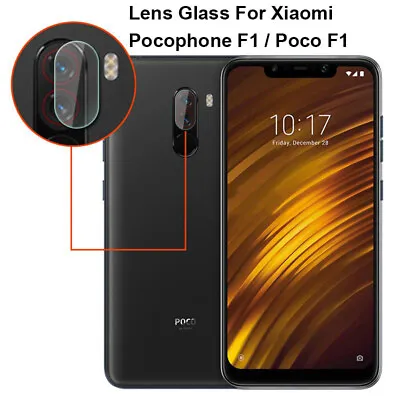 $5.95 • Buy Premium Back Camera Lens Tempered Glass Protector Film For Xiaomi Pocophone F1