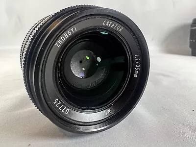 Mitakon Zhongyi Creator 35mm F/2 Lens For Nikon F • $125