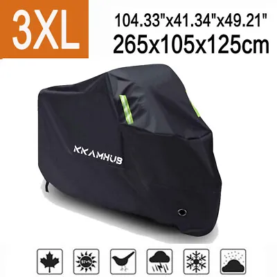 3XL Motorcycle Waterproof Cover For Yamaha V-Star 650 950 1100 1300 Classic • $27.80