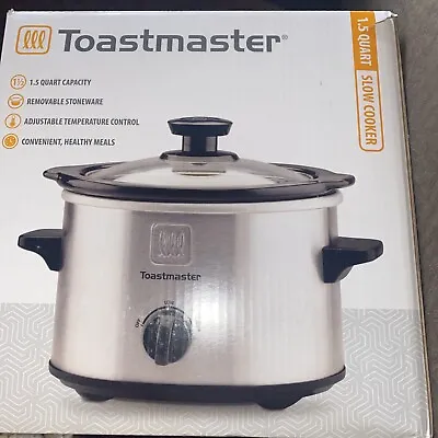 Toastmaster 1.5 Qt. Mini Slow Cooker Crockpot NEW • $10