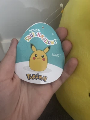 $55 • Buy Squishmallows Pokemon 10  Plush Toy - Pikachu Kellytoy 2023 - FREE POSTAGE