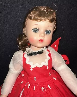 1959 JO 1125 12” Lissy Little Women Madame Alexander Doll Red Stars • $65