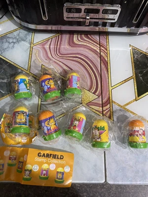 £14.99 • Buy Vintage GARFIELD Cat Stamper Figure Toy Ink Stamp 1990’s Capusule