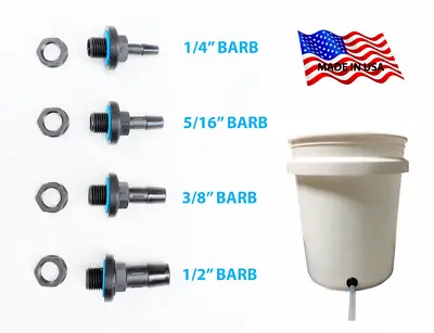 Better Bulkhead Fitting For Easy Install Leak-free Tank And Barrel Connections • $3.68
