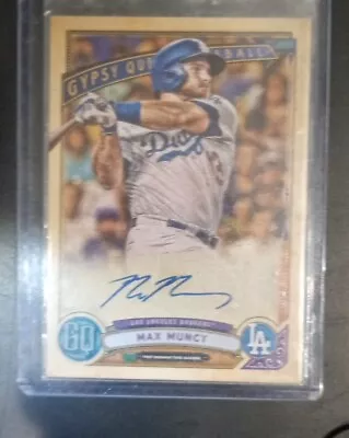 Max Muncy 2019 Topps Gypsy Queen Signature Card # Gqa Mm • $1