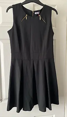 Wal G - Little Black Flare  Dress Sleeveless - Size L Brand New • £19.99