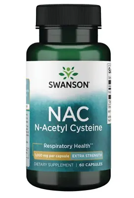 NAC N-Acetyl-Cysteine 1000 Mg Free Radical Protection Respiratory Health FreeShp • $14.90