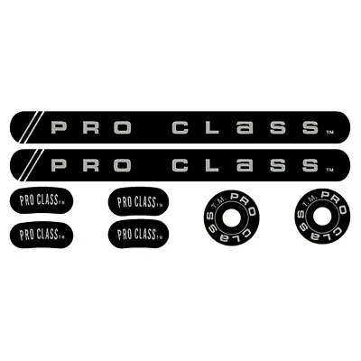 Mongoose - 1982-86 Pro Class Crank Brakes Decal Kit Decal Set - Old School Bmx • $14.08