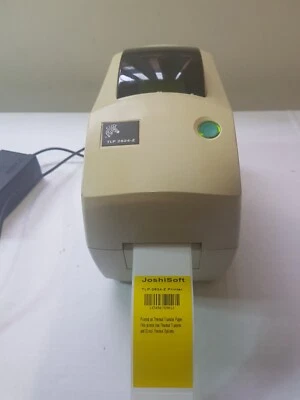 $120 • Buy Zebra TLP2824-Z Thermal Transfer Label Printer P/N: 282Z-11140-0001  Lot#1266