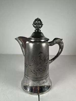 VTG Middletown Plate Co. Coffee Tea Creamer  Pot 6.5” Silver Plate .452 • $35.49