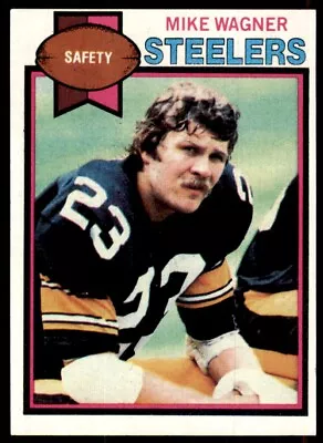 1979 Topps Mike Wagner Pittsburgh Steelers #165 • $2.75