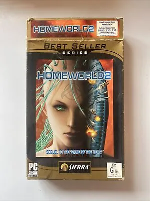 Homeworld 2 (2003) PC CD ROM Computer Video Game Sci Fi Space Fantasy RTS RPG • $10
