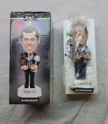 Evgeni Malkin Pittsburgh Penguin Bobble Head  2011-12 Awards Trophies NEW IN BOX • $18.90