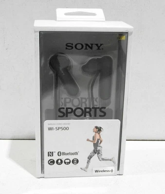 $79.99 • Buy Sony Sports Wireless In-Ear Headphones WI-SP500 Bluetooth - Black