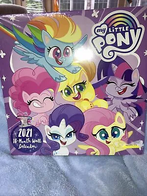 My Little Pony 2021 16 Month Wall Calendar 10 X10  Brand New Sealed • $5.10