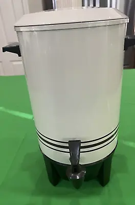 Vintage West Bend 12-30 Cup Coffee Maker Model 1830 EUC Rare • $35