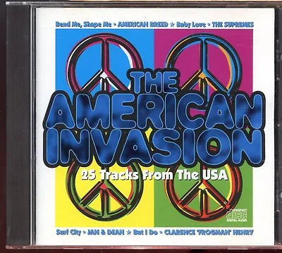 K-Tel - The American Invasion / 25 Tracks From The USA - MINT • £3.25