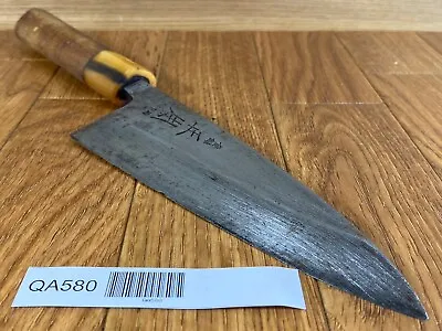 $140 • Buy Japanese Chef's Kitchen Knife DEBA Vintage MASAMOTO From Japan 162/307mm QA580