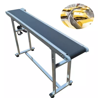 INTSUPERMAI Powered Conveyor 59 *7.8  Conveyor Machine Belt Conveyor 11-230133 • $391.39