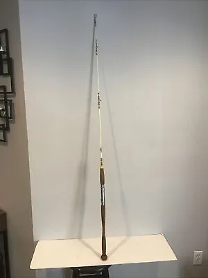 Vintage Montague New Yorker 8740 Fishing Rod 1-pc Spinning Wood Handle 5' • $89.95