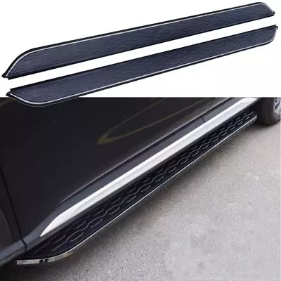 Fixed Running Board Fit For Nissan Pathfinder 2022-2024 Side Step Nerf Bar Stair • $606.57