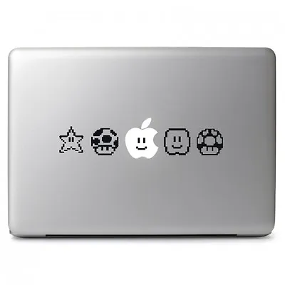 Cute Mario Character For Macbook Air Macbook Pro Laptop Vinyl Decal Sticker • $13.09