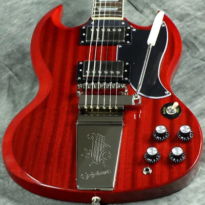 Epiphone Inspired By Gibson SG Standard 60s Maestro Vibrola Vintage Cherry  • $720.83