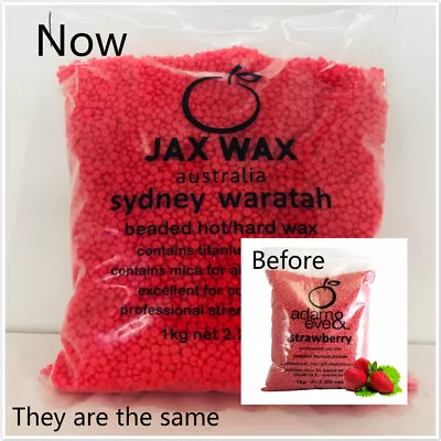 $34.95 • Buy Jax Wax Sydney Waratah(Strawberry) Waxing Hair Removal Hot Wax 1kg 