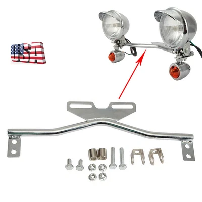 $31.79 • Buy Turn Signal Light Bar Bracket For Yamaha V Star 650 950 1100 1300 XVS Custom