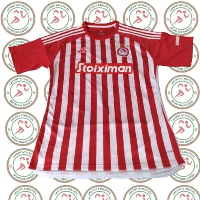 Olympiacos 23/24 Home Shirt - Daniel Podence #56 - Size XXL Adult • £19.95