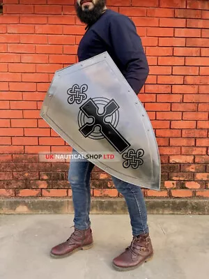 Medieval Cross Shield |Templar Knight Crusader Shield • $82.65