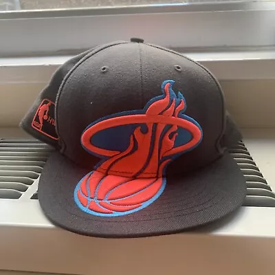 Miami Heat Forty Seven Brand Hardwood Classics Neon Pink Snapback Adjustable Hat • $24.99
