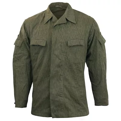 £15.09 • Buy DDR East German Communist Army Field Shirt NVA Jacket Strichtarn Military Camo