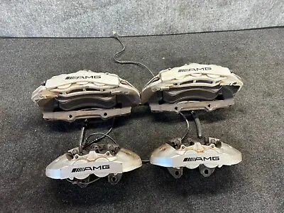 ✔mercedes W219 Cls63 E63 Sl63 Brembo Front Rear Brake Calipers Caliper Set Oem • $1146.65